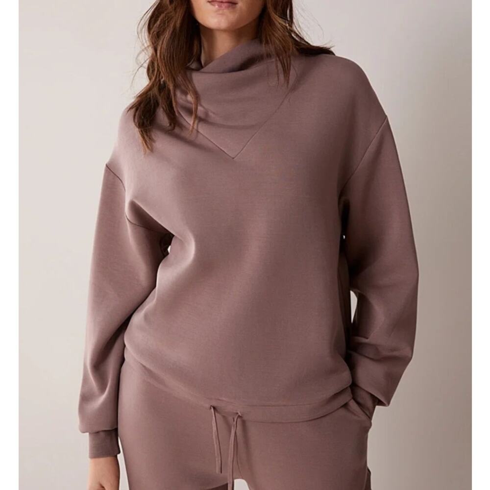 Varley Betsy Sweatshirt in Antler Brown Size Small